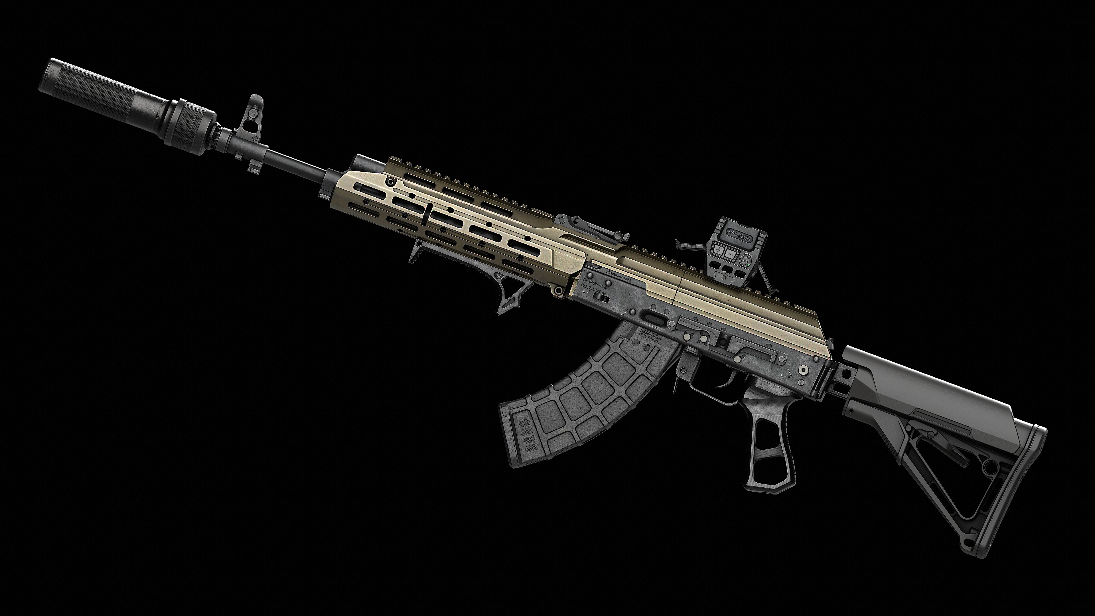 AK 103-104 Low-poly 3D model_30
