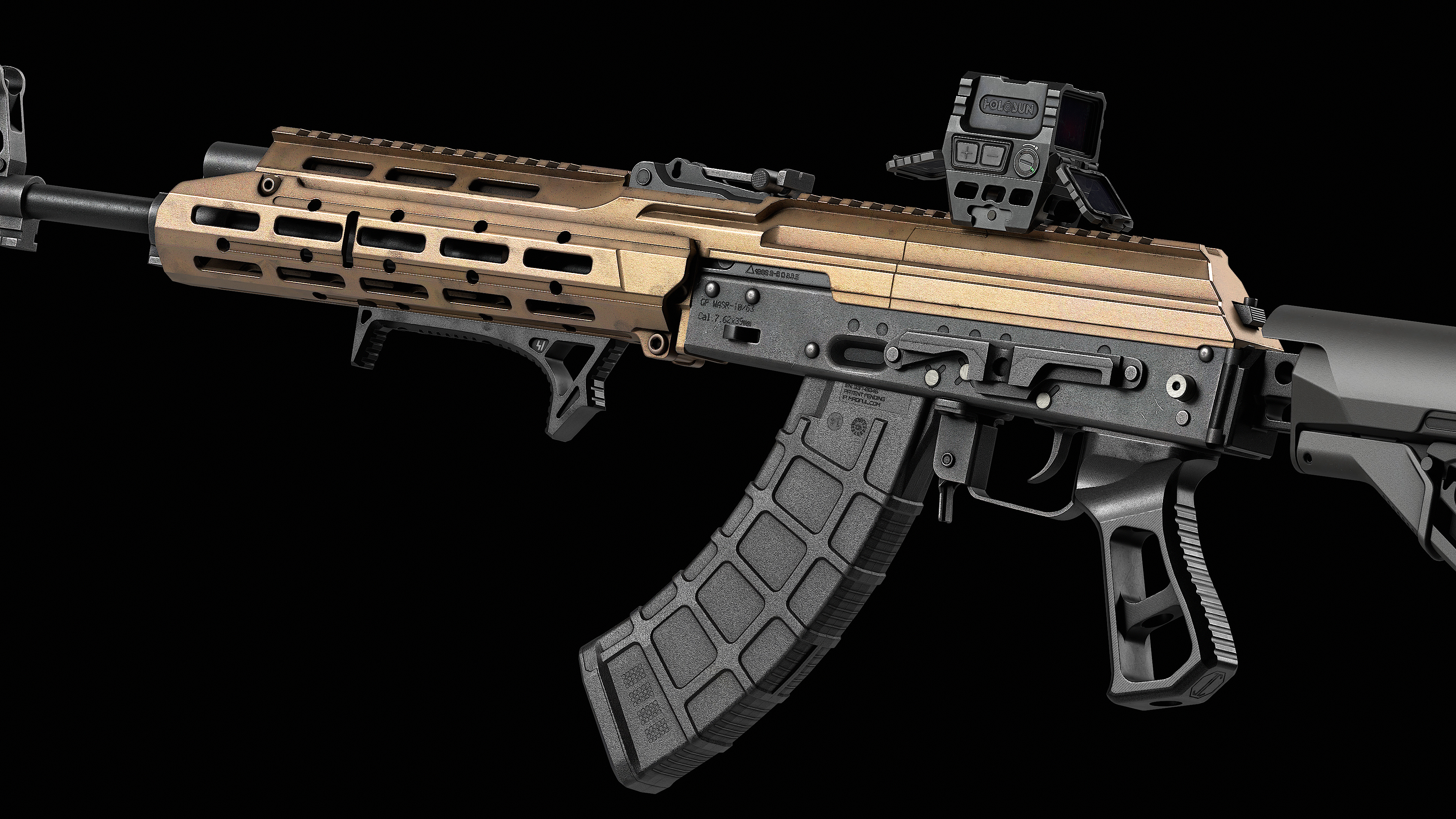 AK 103-104 Low-poly 3D model_68