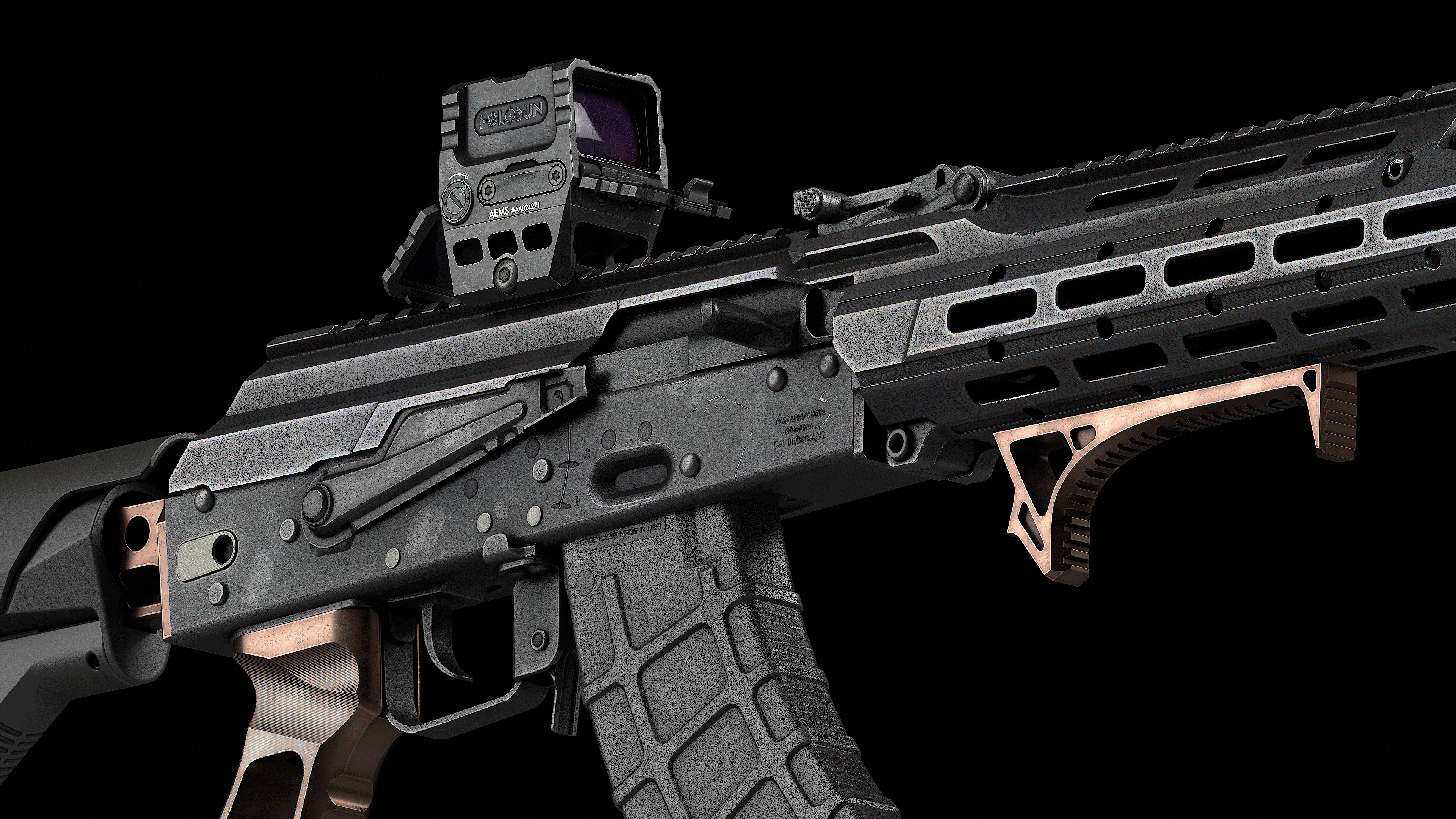 AK 103-104 Low-poly 3D model_34