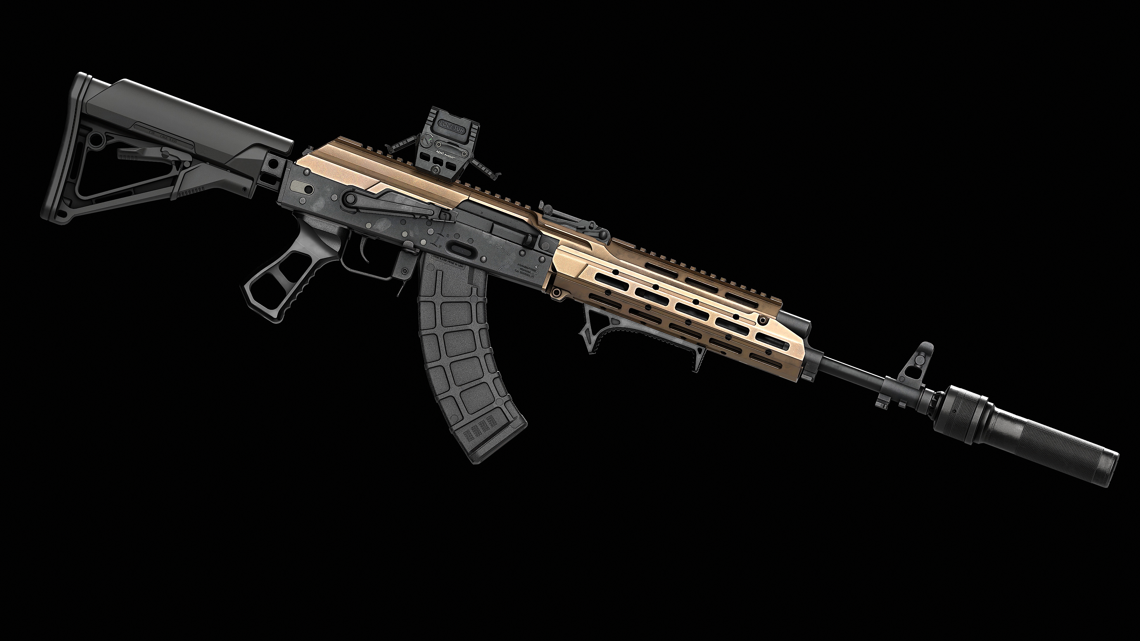 AK 103-104 Low-poly 3D model_31