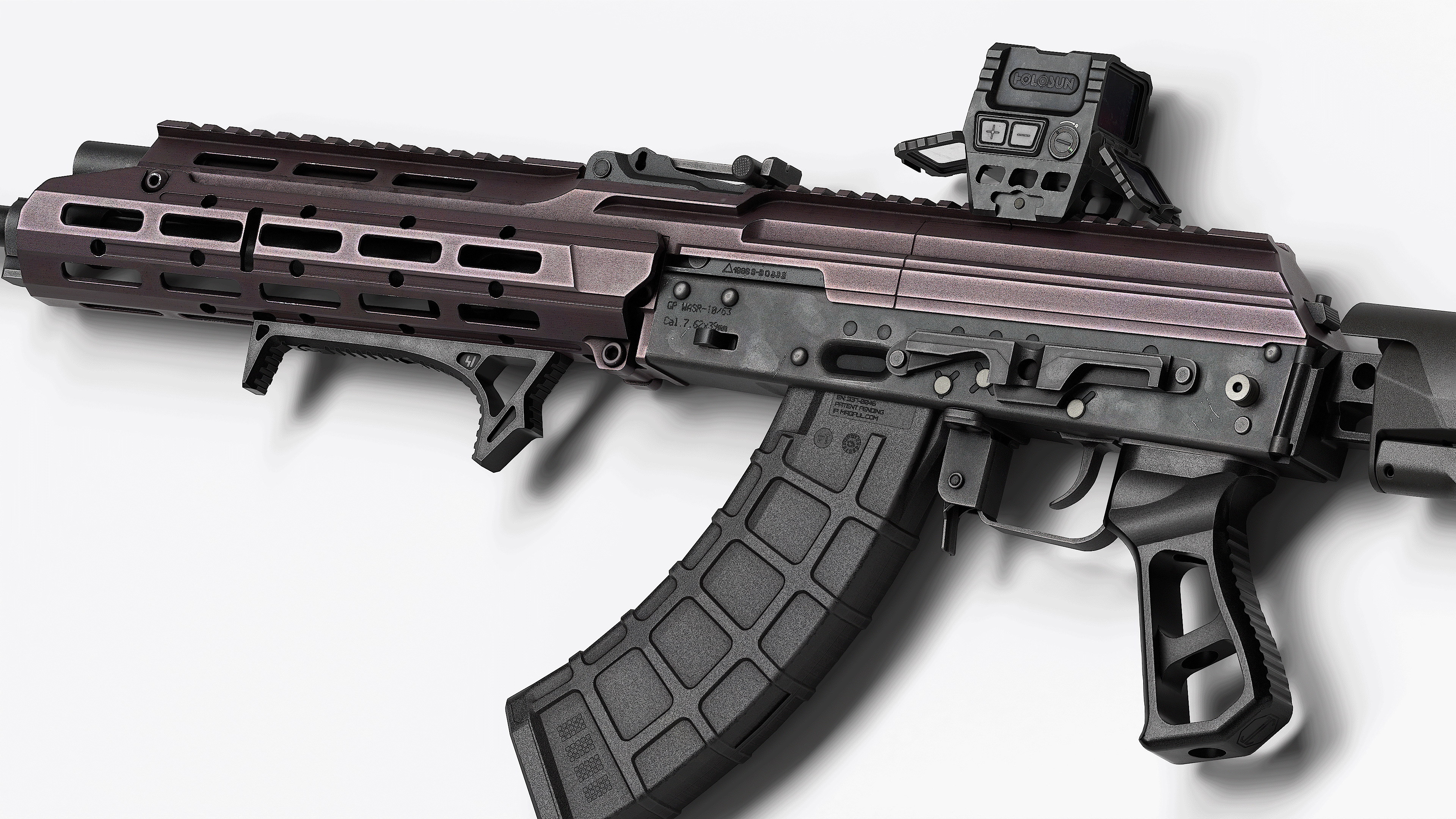 AK 103-104 Low-poly 3D model_9