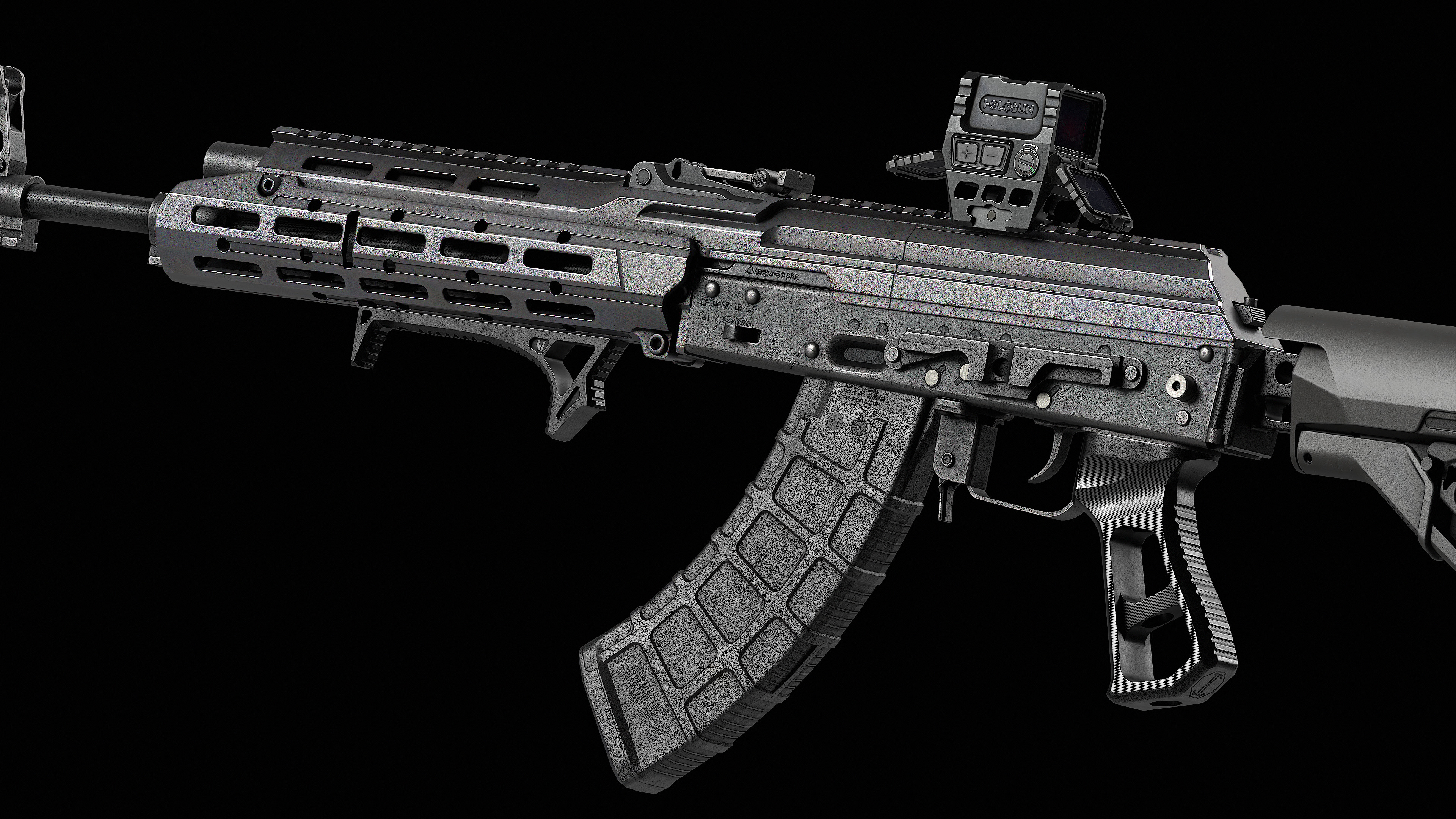 AK 103-104 Low-poly 3D model_65