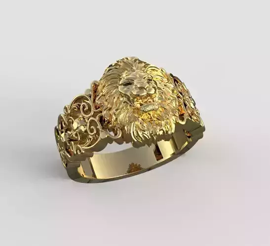 lion ring