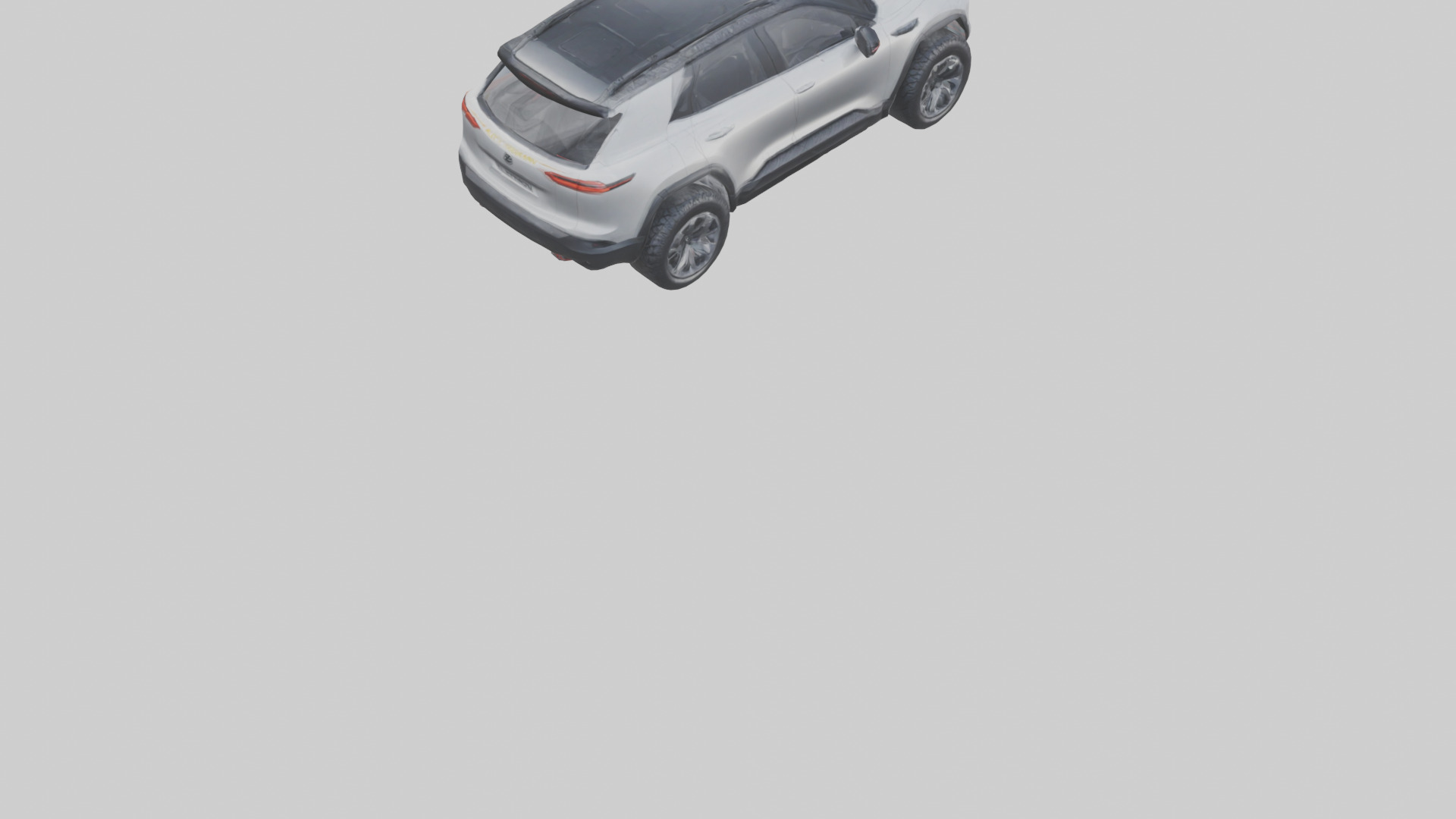 Electric Allterrain SUV model 3D model_4