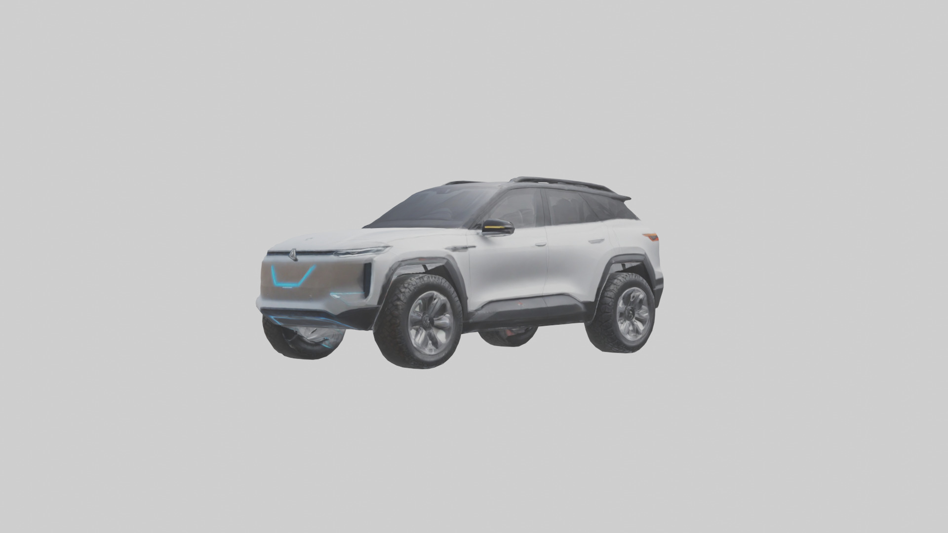 Electric Allterrain SUV model 3D model_8