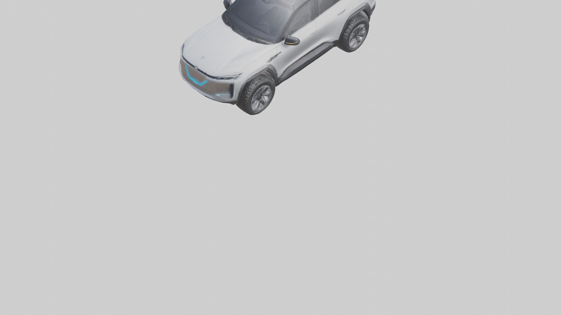 Electric Allterrain SUV model 3D model_5