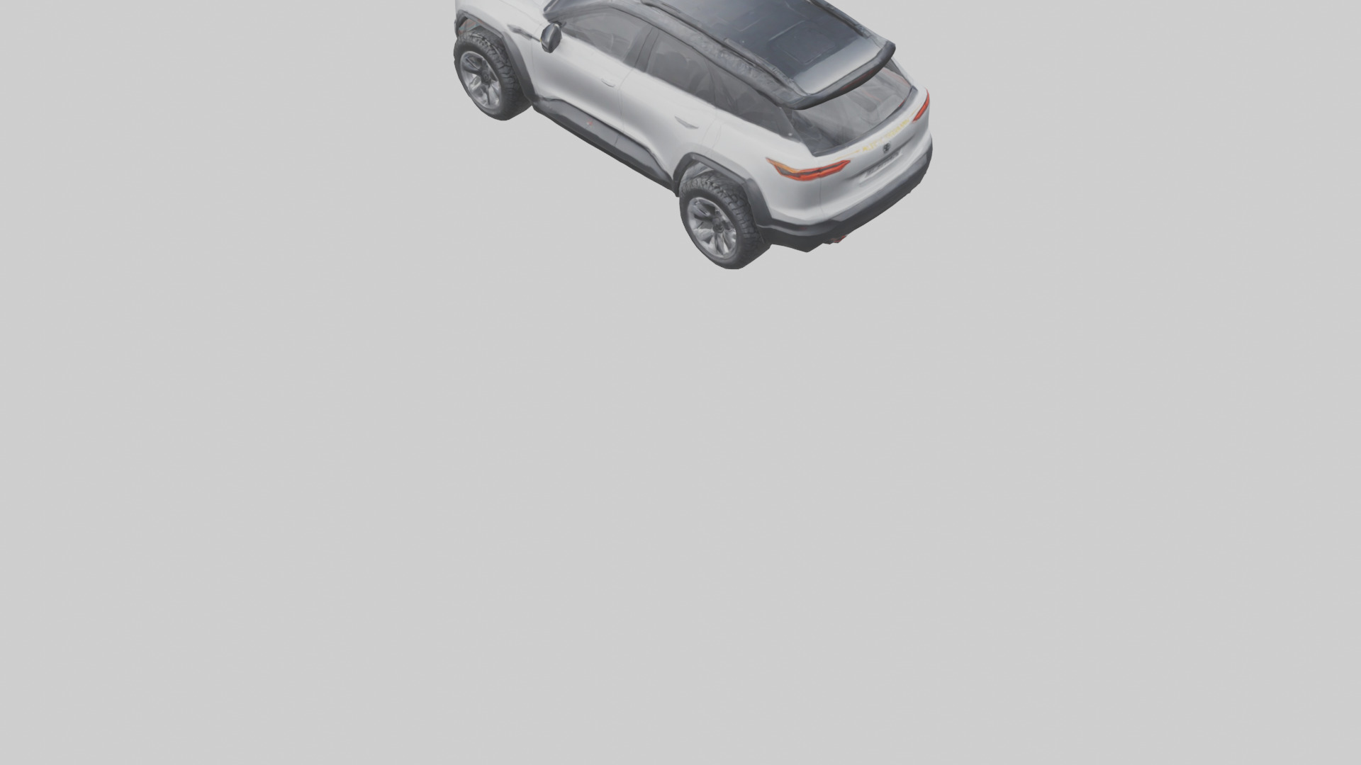 Electric Allterrain SUV model 3D model_3