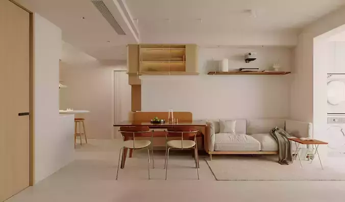 apartment interior scenes     