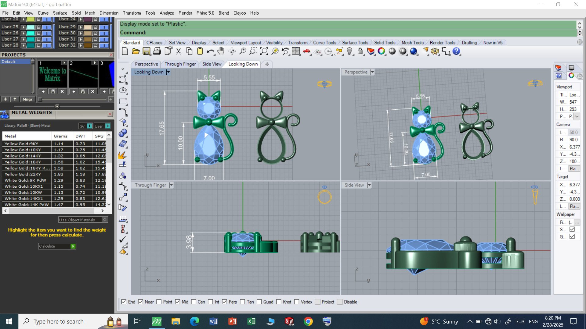Necklace 3D print model_2