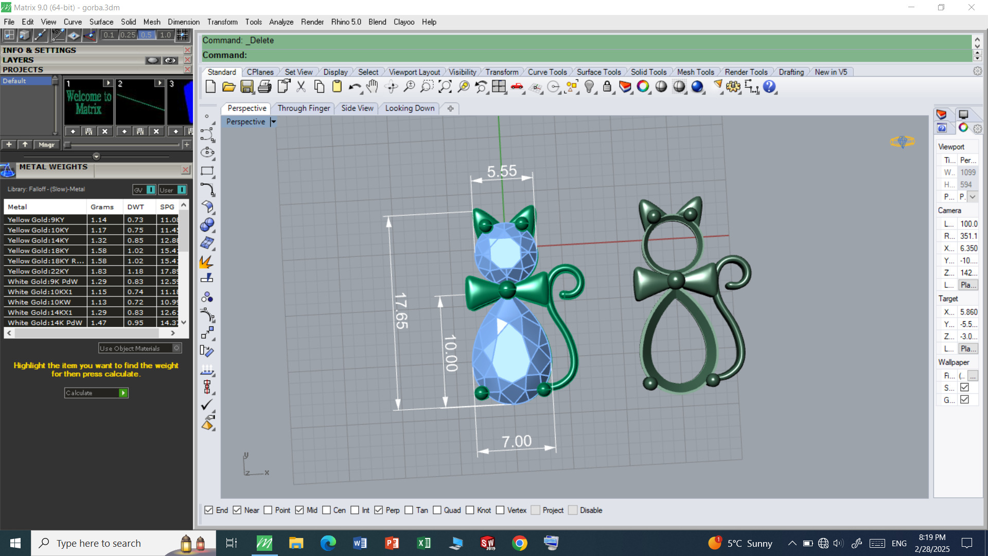 Necklace 3D print model_1