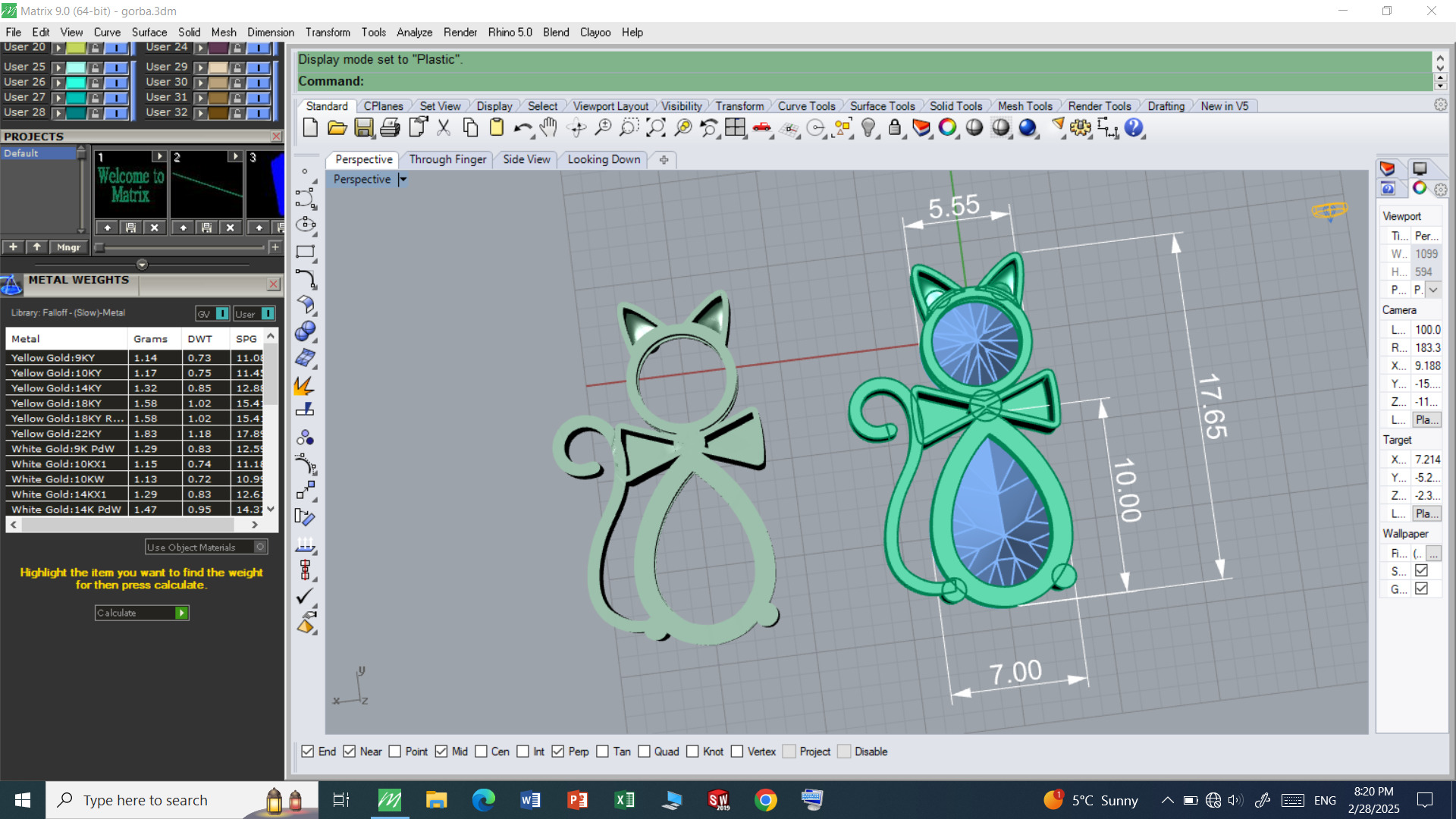 Necklace 3D print model_3