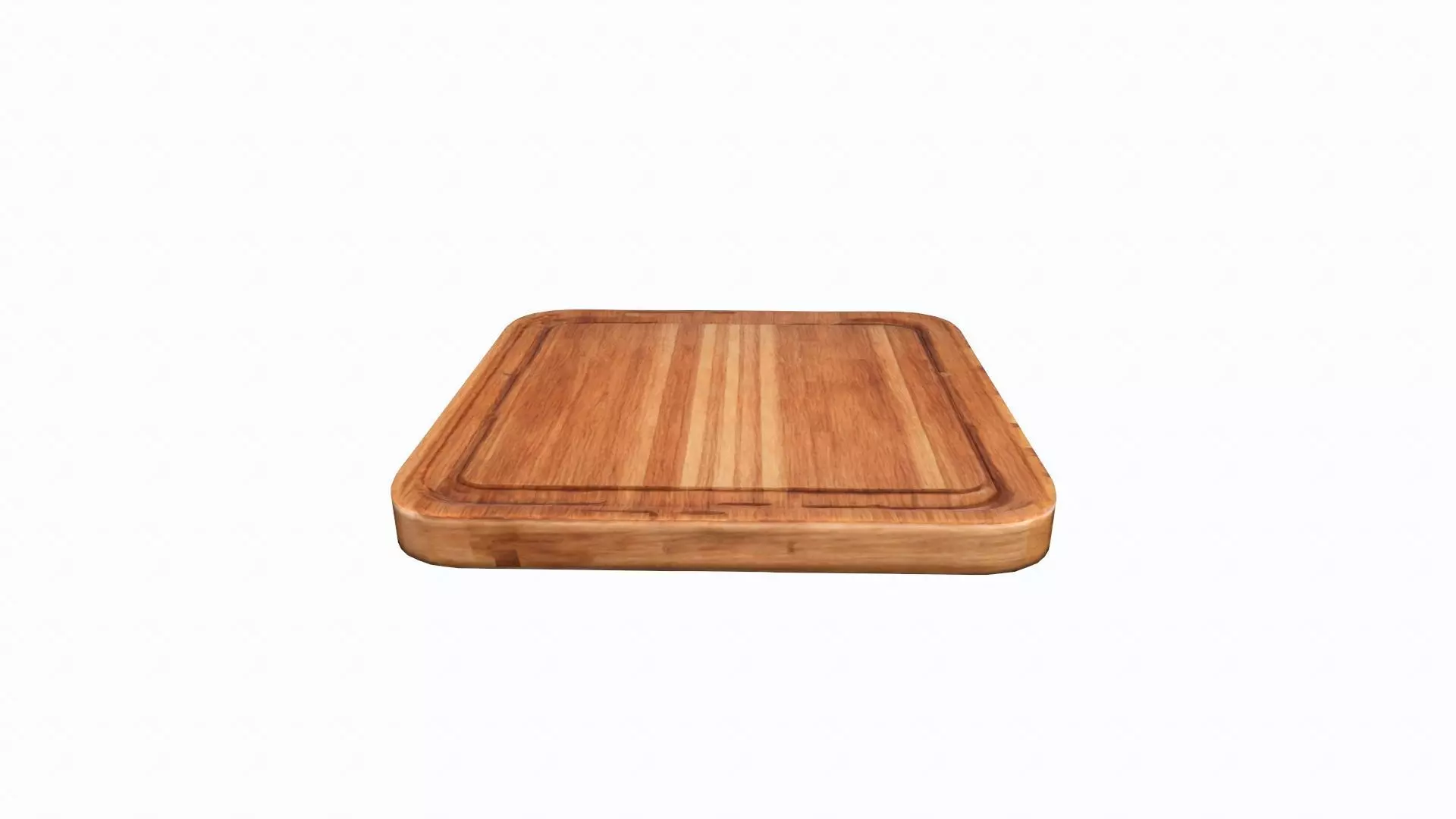 3d Model Handmade Wooden Cutting Board 3D model_0