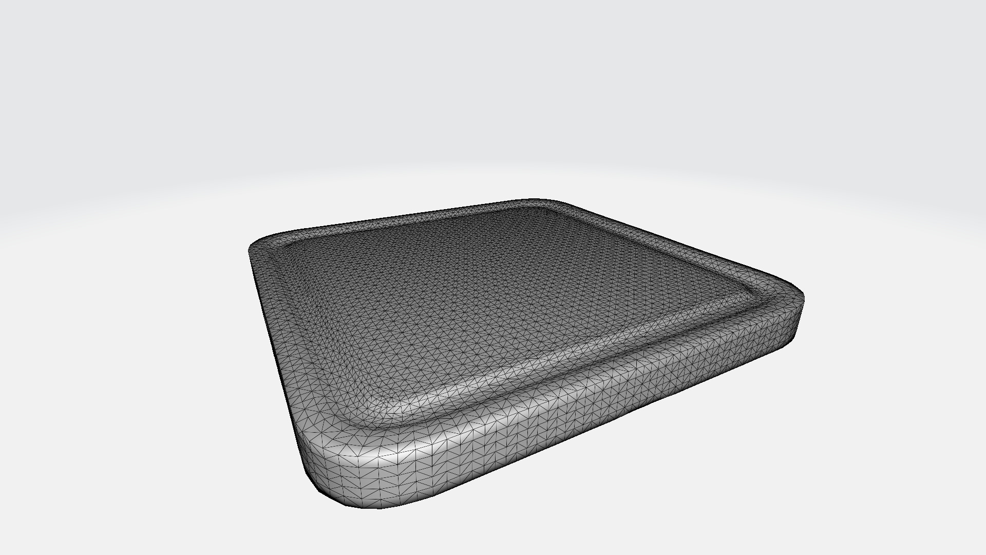 3d Model Handmade Wooden Cutting Board 3D model_7