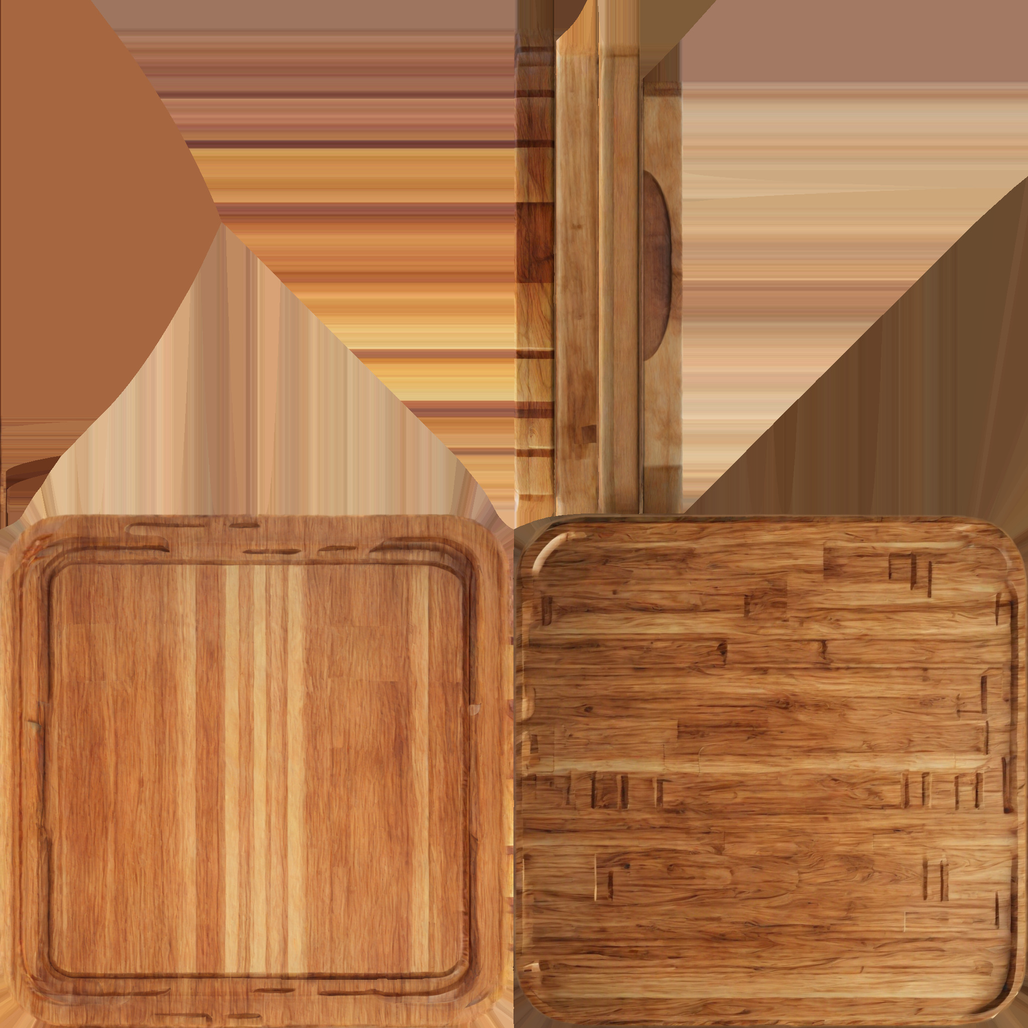 3d Model Handmade Wooden Cutting Board 3D model_6