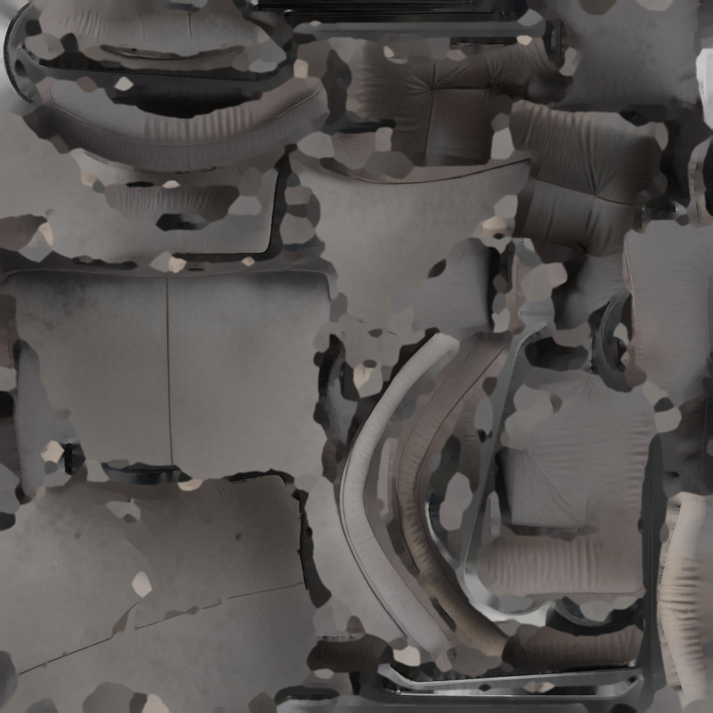 Modern Comfy Designer Chair 3D model_12