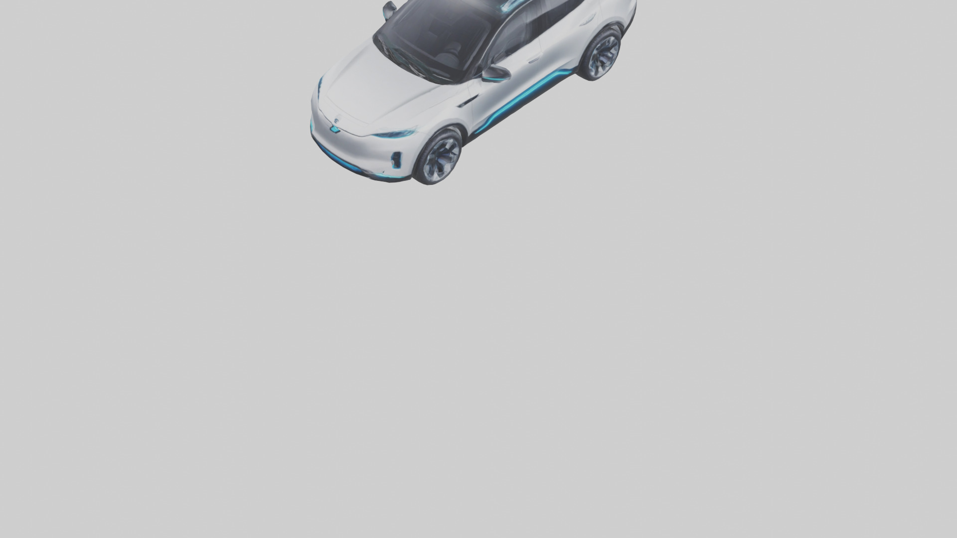 Electric SUV model 3D model_5