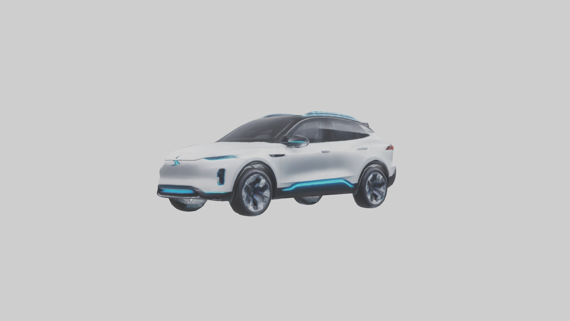 Electric SUV model 3D model_8