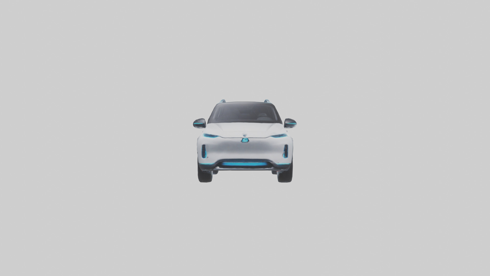 Electric SUV model 3D model_9