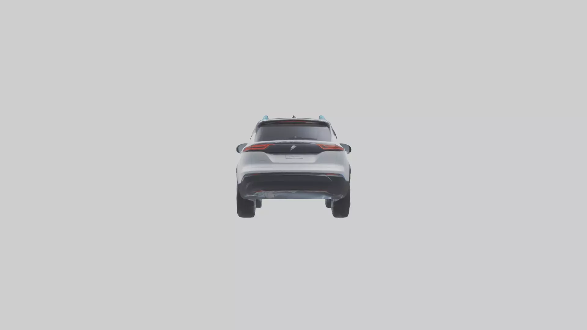 Electric SUV model 3D model_0