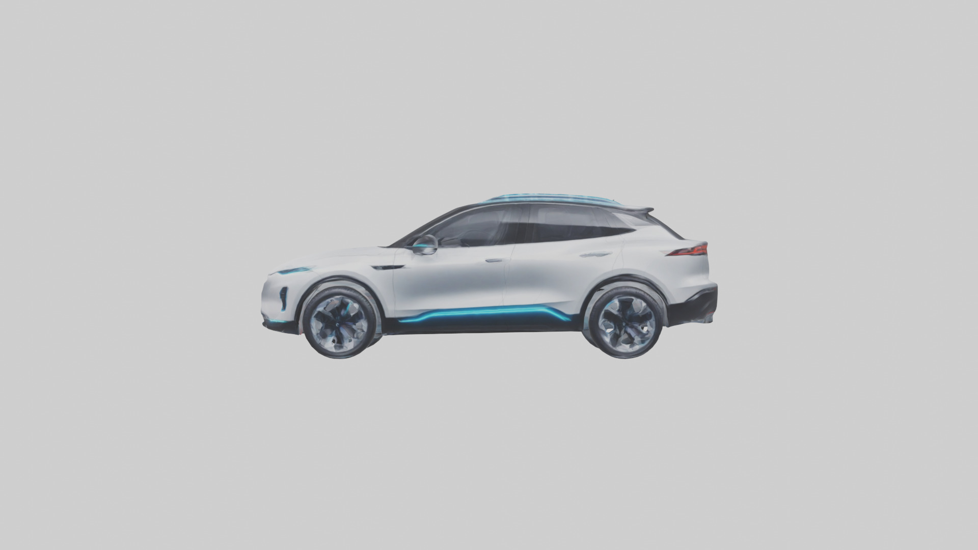 Electric SUV model 3D model_12