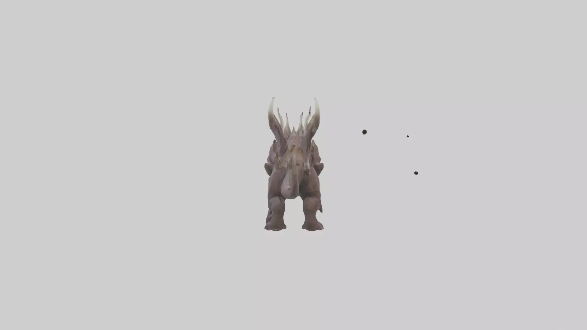 Elemental Beast model 3D model_0
