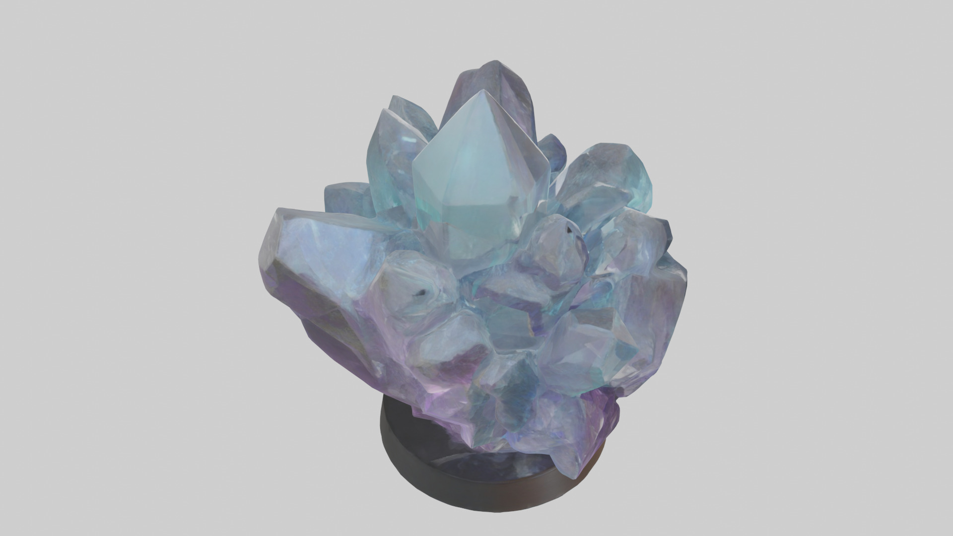 Elemental Crystal model 3D model_18
