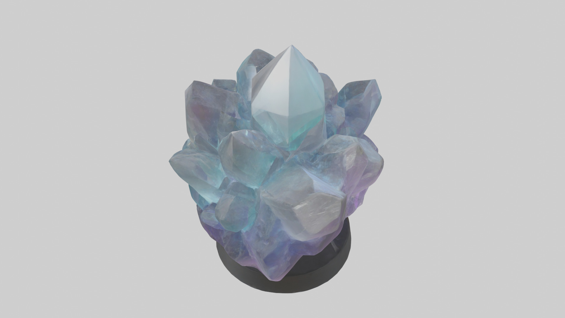 Elemental Crystal model 3D model_15