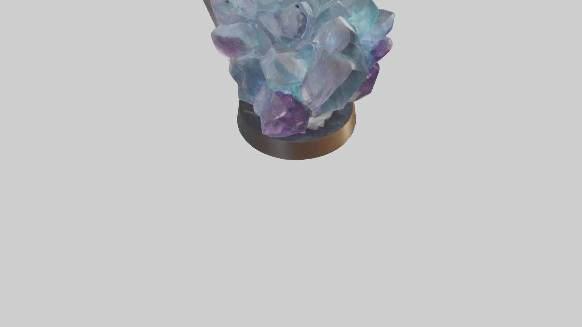 Elemental Crystal model 3D model_6