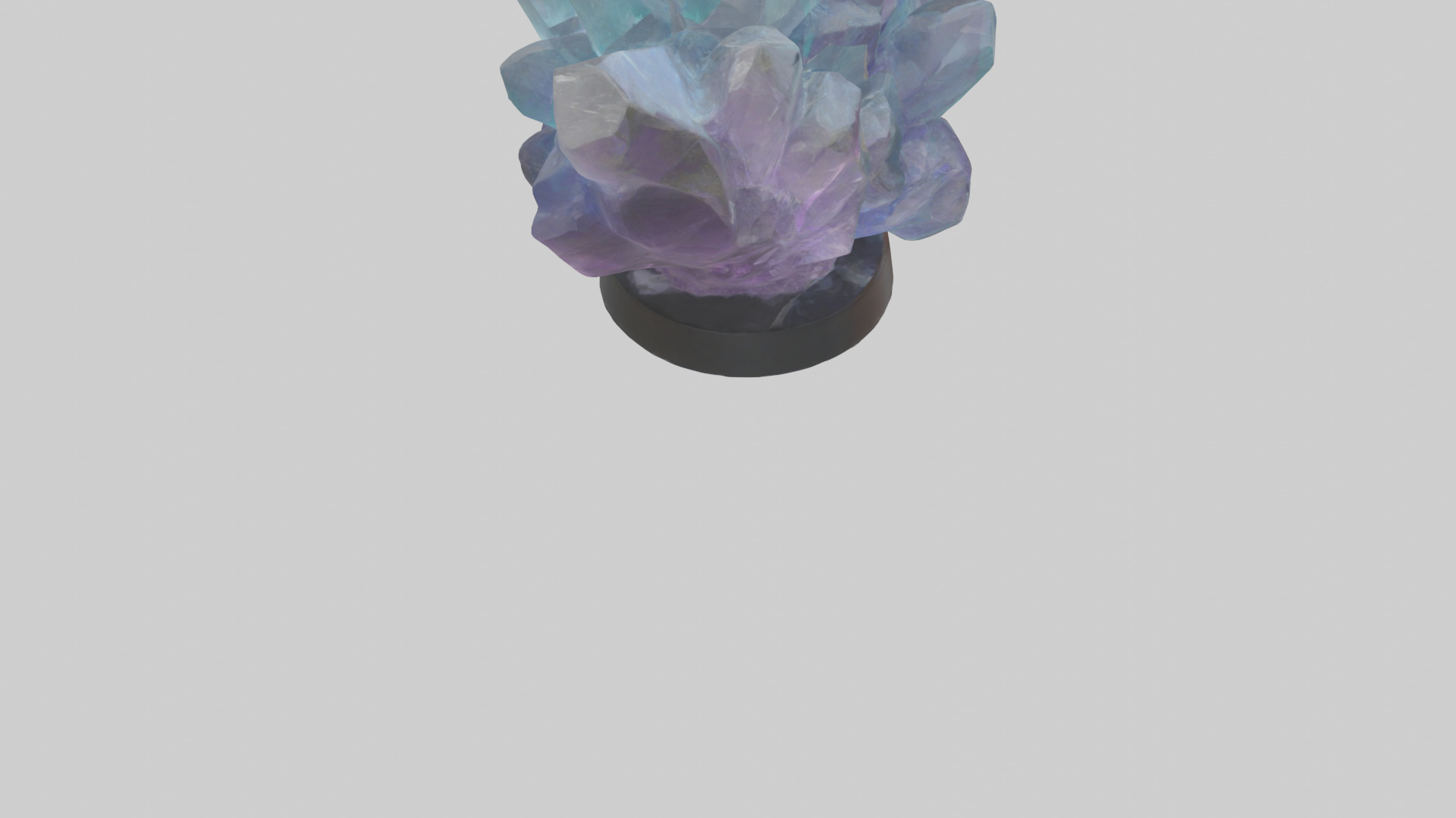 Elemental Crystal model 3D model_4