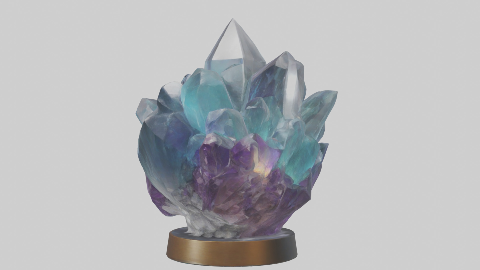 Elemental Crystal model 3D model_10