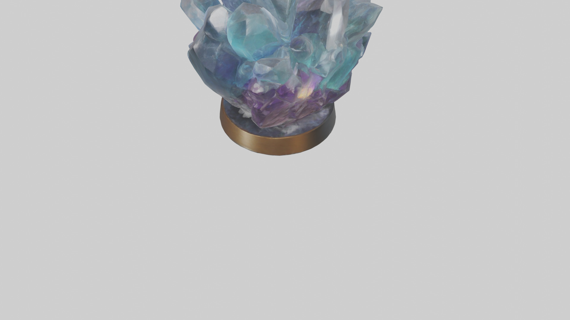 Elemental Crystal model 3D model_5