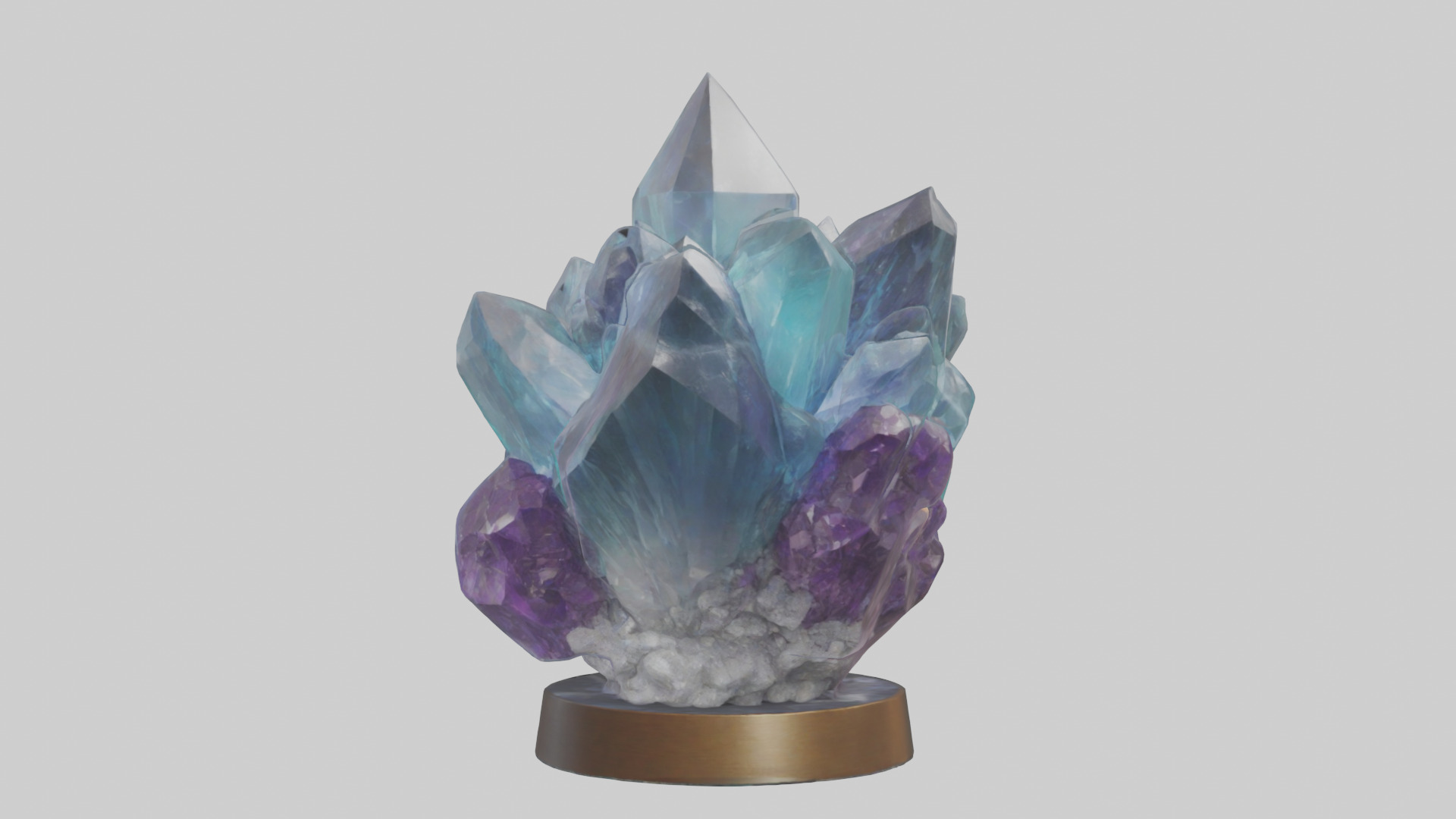 Elemental Crystal model 3D model_9