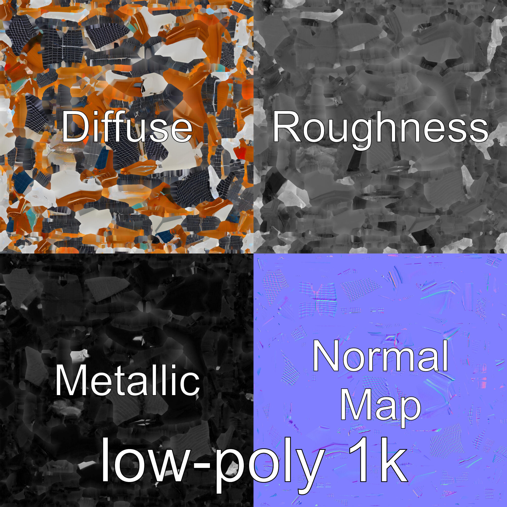 Solar-Powered Sailboat with Innovative Panel Sails Low-poly 3D model_4