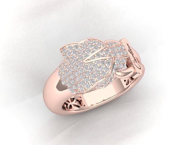 Panther Ring Free 3D print model_14