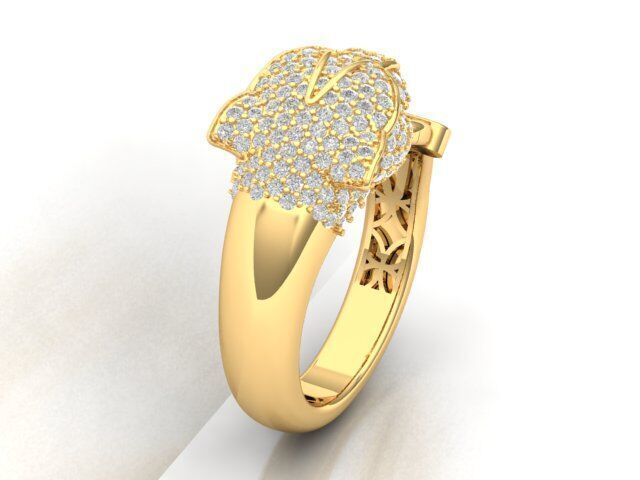 Panther Ring Free 3D print model_3