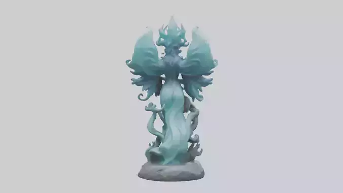 Elemental Spirit statue model