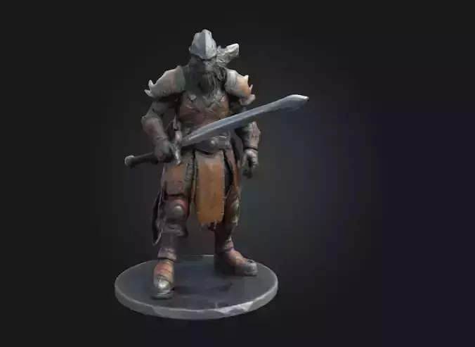 Legendary Monster Hunter  3D Printable Figurine