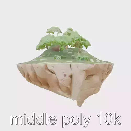 Floating Eco Island with Autonomous Ecosystem Model