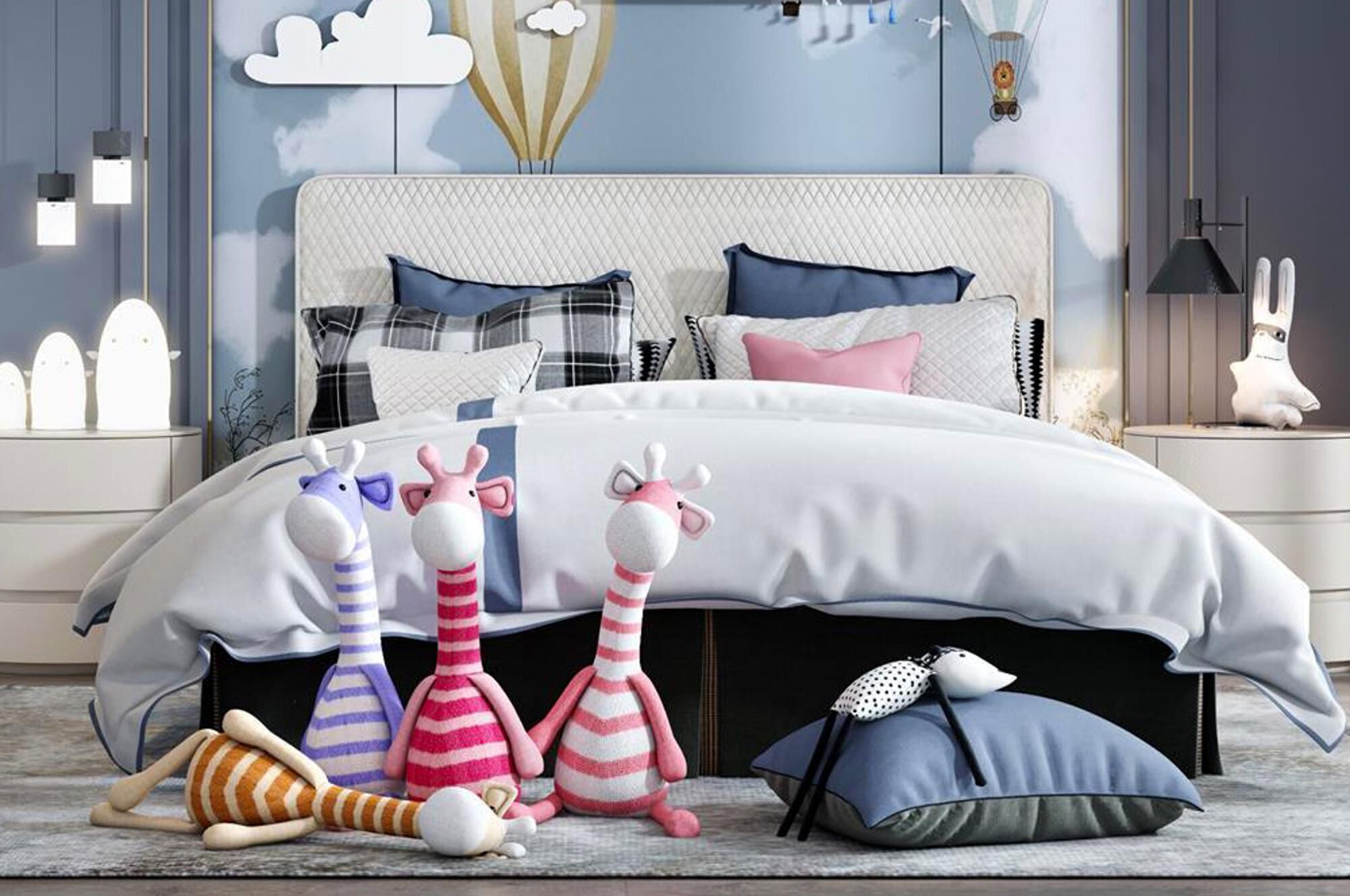 Room Modern Childrens 3D model_1