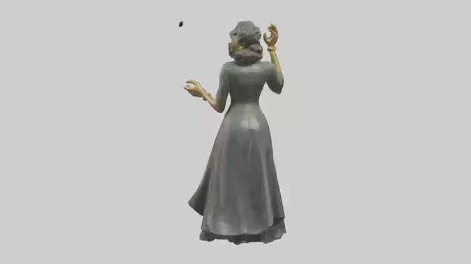 Ella Fitzgerald statue model