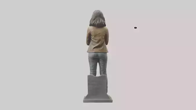 Ellen Page statue model 3D model