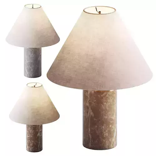 Tafellamp Gia met marmeren voet