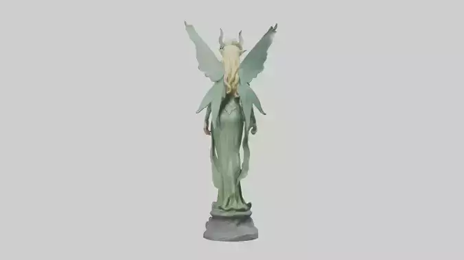 Elven Princess statue model