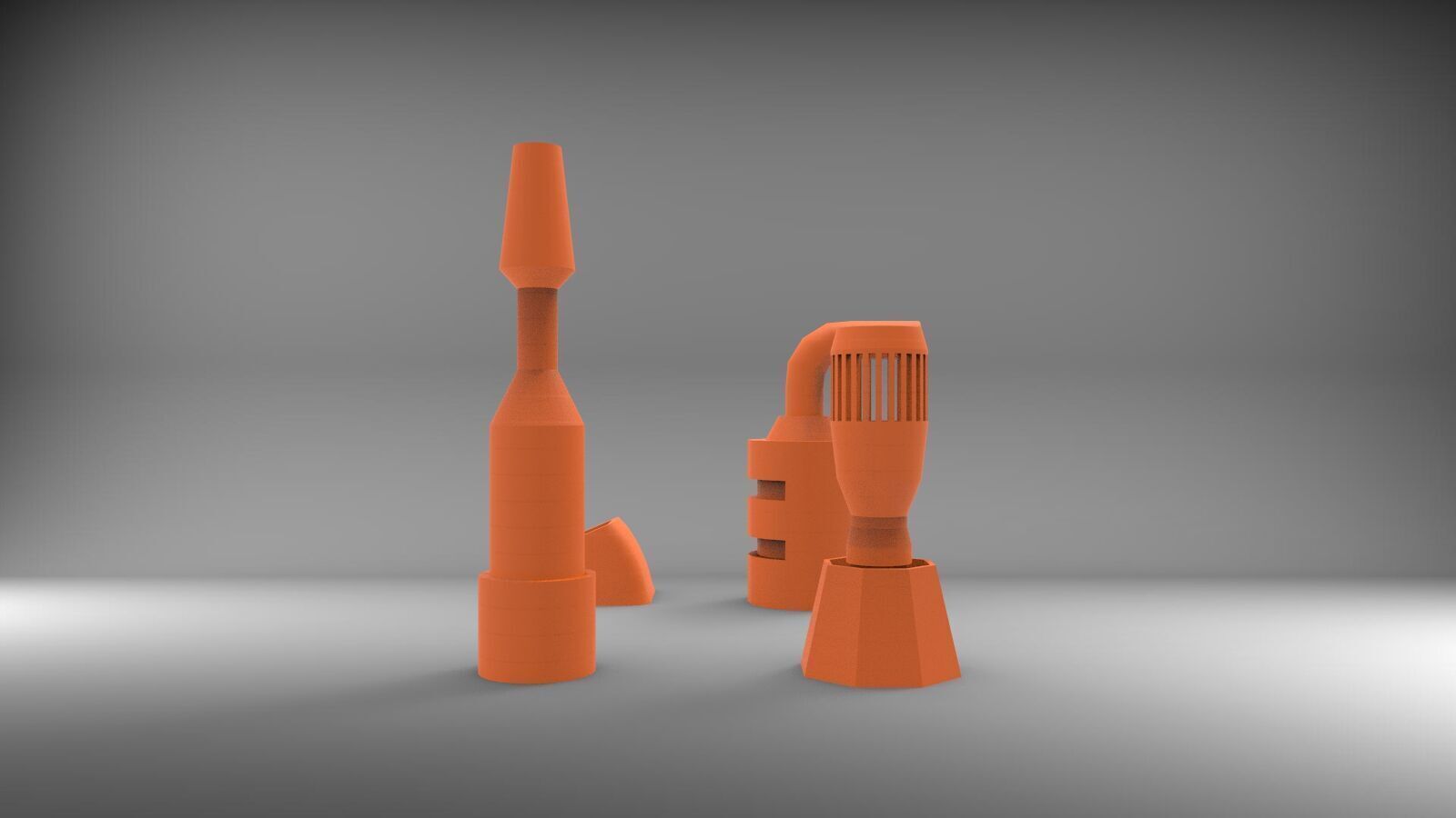 scifi kitbash project 1 3D print model_4