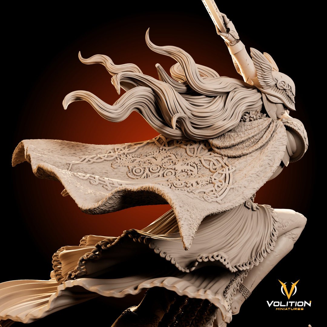 Malenia Blade of Miquella - Elden Ring Fan Art - 3D Printing 3D print model_5