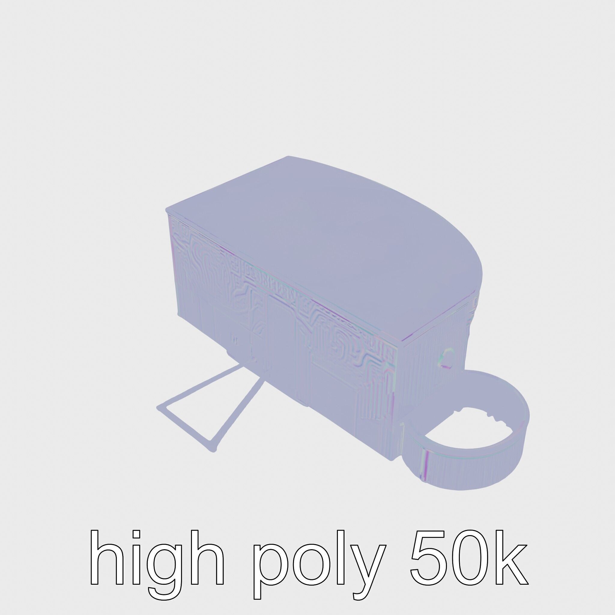 Floating Theater with Dynamic Stage and Decor System Low-poly 3D model_21