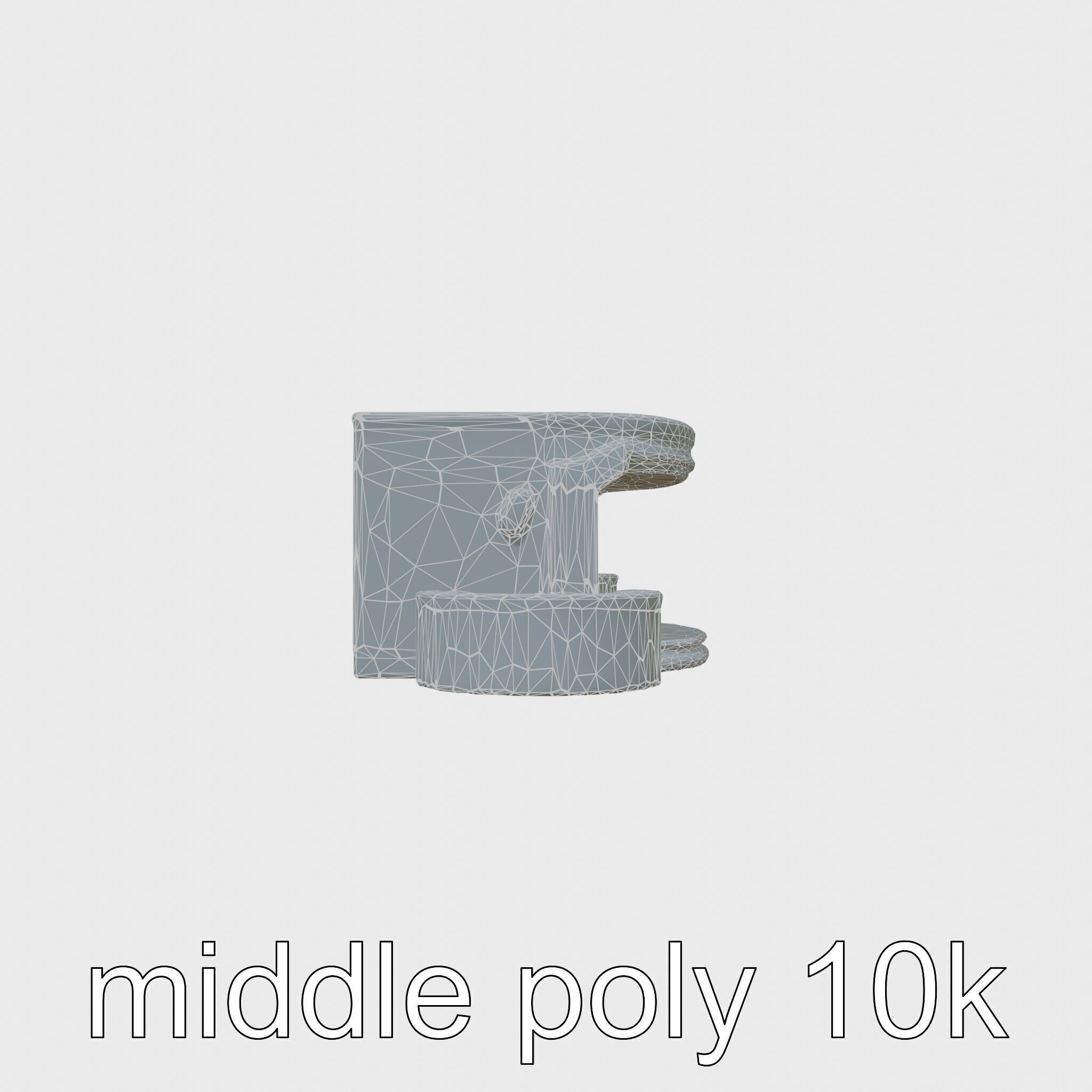 Floating Theater with Dynamic Stage and Decor System Low-poly 3D model_16