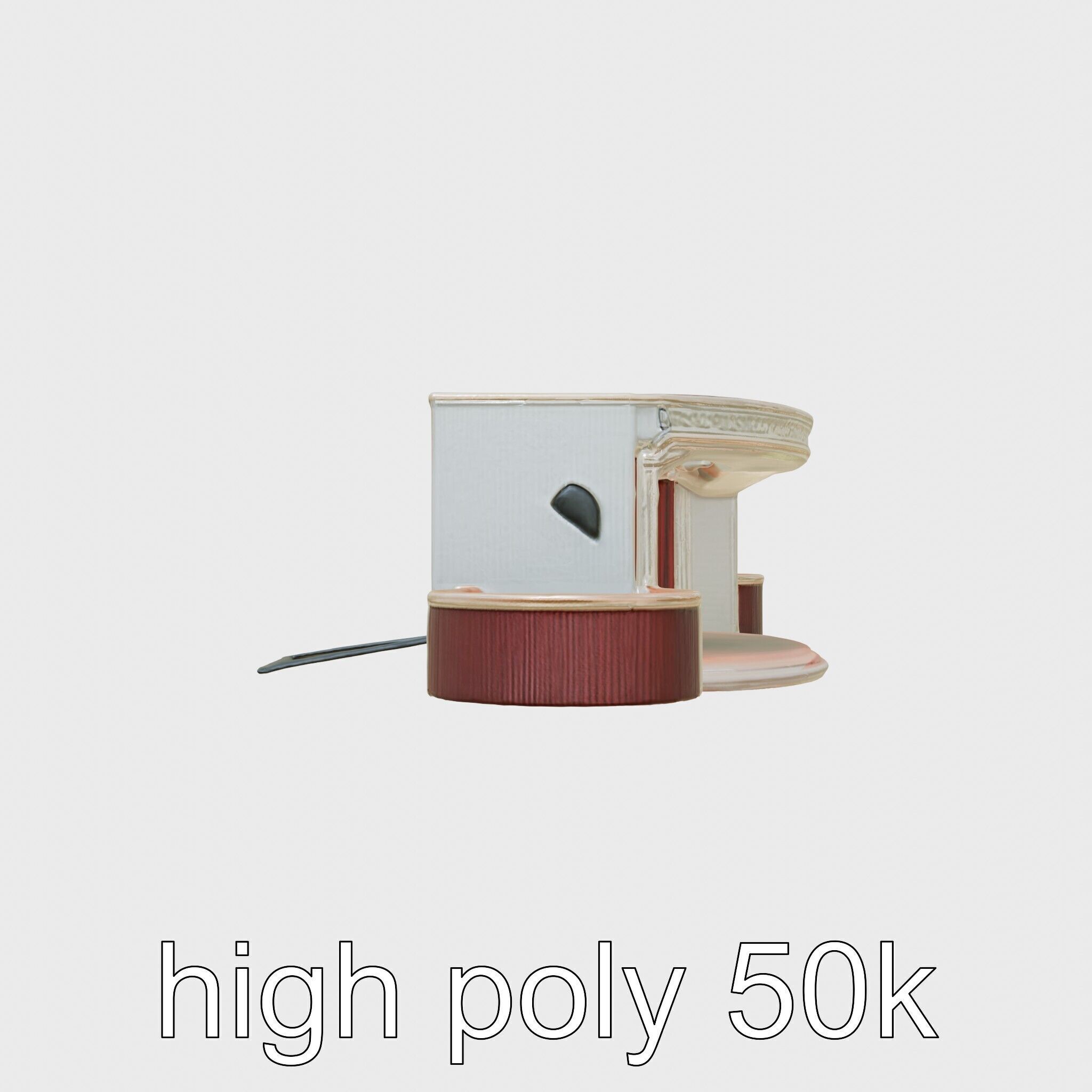 Floating Theater with Dynamic Stage and Decor System Low-poly 3D model_5