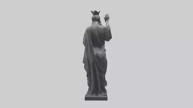 Emancipated Figure statue model