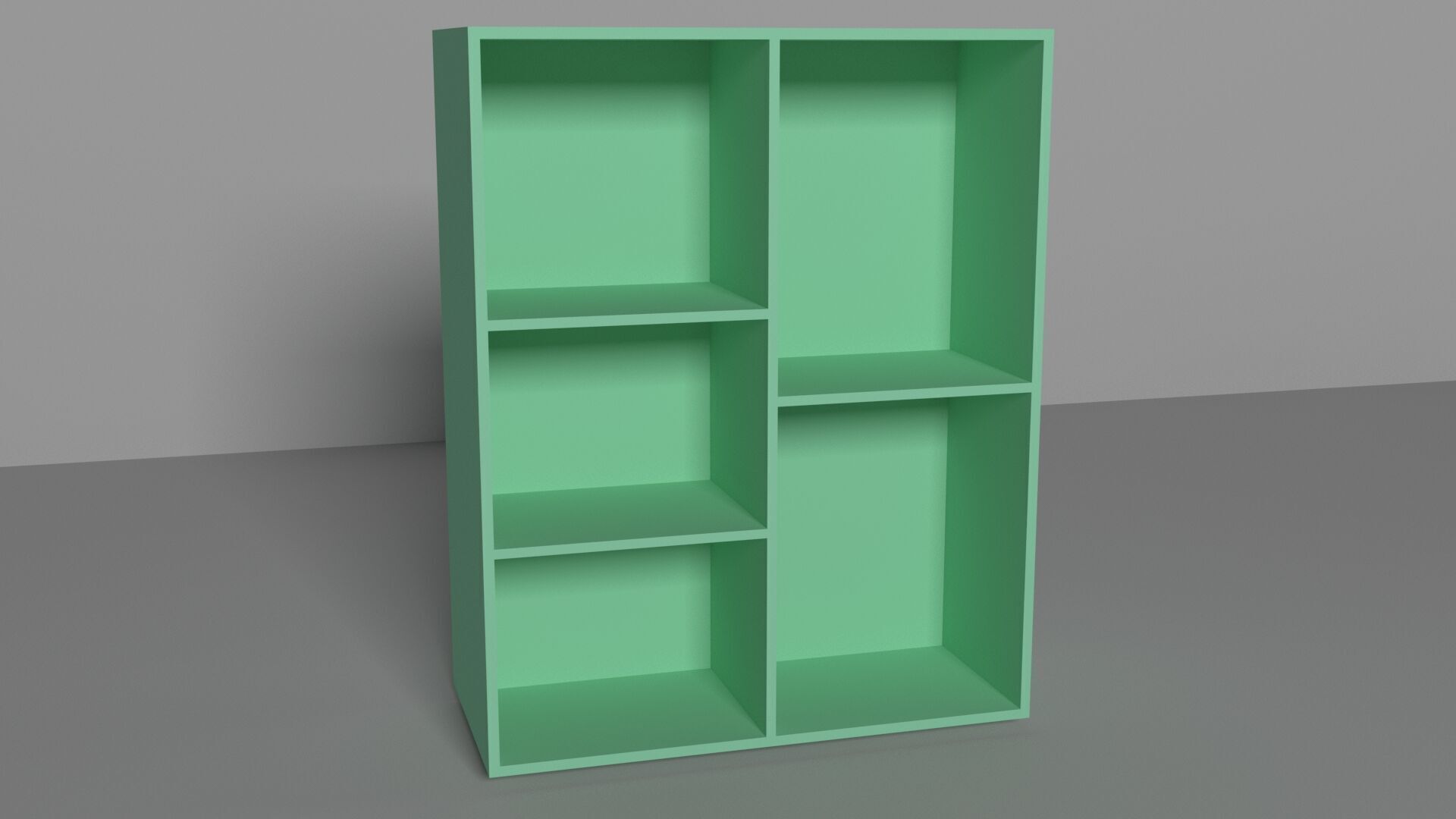 furniture cupboard Low-poly 3D model_2